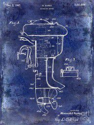 13916062_1947_Outboard_Motor_Patent_Drawing_Blue