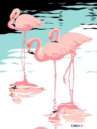 1371160_Pink_Flamingos_Tropical_1980s_Abstract_Pop_Art_Nouveau_Graphic_Art_Retro_Stylized_Florida_Pr