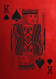 14167824_King_Of_Spades_In_Black_On_Red_Canvas