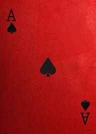 14167944_Ace_Of_Spades_In_Black_On_Red_Canvas