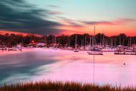 12631327_Inspiring_View_-_Rhode_Island_At_Dusk_Warwick_Neck_Marina_Harbor_Sunset