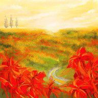 14296213_Towards_The_Brightness_-_Fields_Of_Poppies_Painting