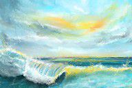 14393260_Splash_Of_Sun_-_Seascapes_Sunset_Abstract_Painting
