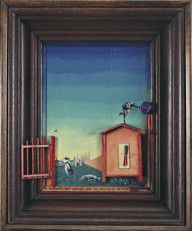 Max Ernst - Two Children Are Threatened by a Nightingale