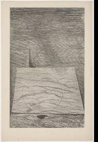 ZYMd-94225-La mer et la pluie (The Sea and Rain)  from Histoire Naturelle 1926.  (Reproduced frottag