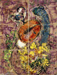 MARC CHAGALL-1887-1985-L'AUTOMNE