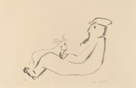 Man Seated with Goat-ZYGR78855