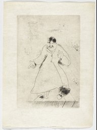 The Superintendant (L'Intendant), plate XI (supplementary suite) from Les Âmes mortes_1923-48