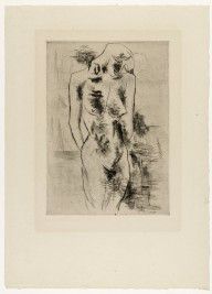 Study of a Nude (Etude de nu)_(1907-1908)