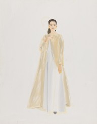 Alex Katz-Wedding Dress. 1992.