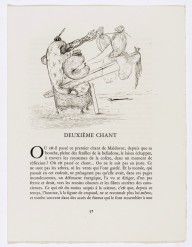 Headpiece (page 37) from Les Chants de Maldoror_1934