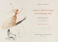 Salvador Dal�-Dal�. - bCarroll, Lewis, Alice's adventures in wonderland. Mit bOrig.-Farbradierung  (