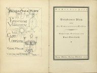 Title page from Potsdamer Platz oder Die Nächte des neuen Messias. Ekstatische Visionen (Potsdam
