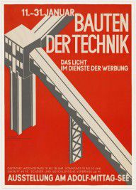 Bauten der Technik das Licht im Dienste der Werbung, Ausstellung am Adolf-Mittag-See_1929