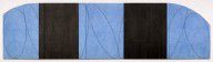 ZYMd-79137-BlueBlack Five-Panel Zone Painting 1998