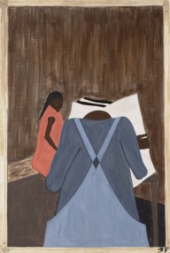 Jacob Lawrence - The Negro press was also influential in urging the people to leave the South