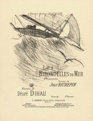 ZYMd-31201-The Sea Swallows (Les hirondelles de mer) from- Quatorze lithographies originales (Mélodi