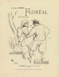 ZYMd-31202-Floréal from Quatorze lithographies originales (Mélodies de Désiré Dihau) 1895, published