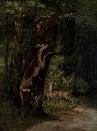 Gustave_Courbet-ZYMID_Deer_in_the_Forest
