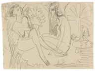 Ernst Ludwig Kirchner-Badende. Um 191214.