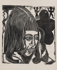 Ernst Ludwig Kirchner-Tochter Sternheim. 1916.