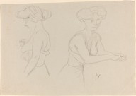 Two Studies of a Woman Dressing-ZYGR127362