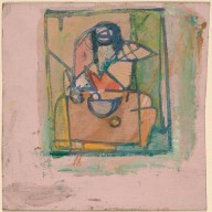 Figure at a Table-ZYGR108225