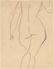 Standing Female Nude Seen from Behind-ZYGR108226