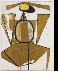 ZYMd-78450-Personage, with Yellow Ochre and White 1947