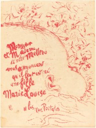 Birth Announcement for Marie-Louise Mellerio-ZYGR106659