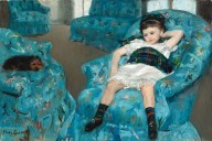Little Girl in a Blue Armchair-ZYGR61368