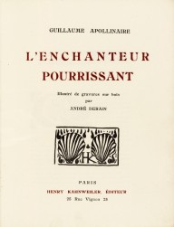 Kahnweiler publisher's device (title page) from L'Enchanteur pourrissant_1909