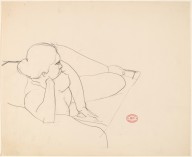 Untitled [reclining female nude in perspective view]-ZYGR122274