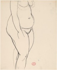 Untitled [standing female nude chest to shin]-ZYGR122156