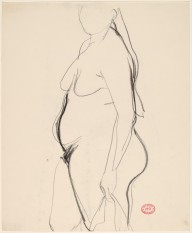 Untitled [standing female nude side view]-ZYGR122148