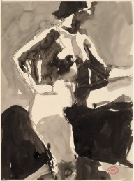 Untitled [side view of nude with her hand on her hip]-ZYGR122663