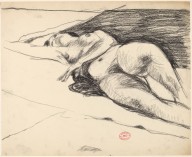 Untitled [reclining nude stretching our her left arm]-ZYGR122957