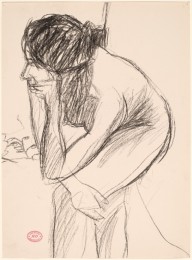 Untitled [nude resting her elbow on her left knee]-ZYGR122935