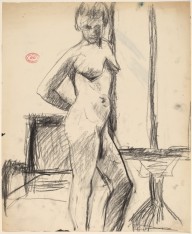Untitled [female nude standing in the studio]-ZYGR122545