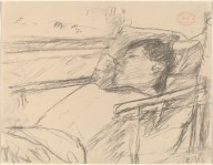 Untitled [woman lying back with arms behind head]-ZYGR121972