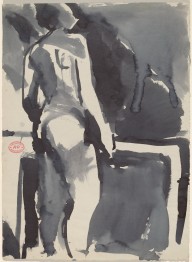 Untitled [standing female nude with back to viewer]-ZYGR122388
