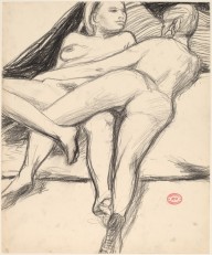 Untitled [two female nudes reclining in an embrace]-ZYGR122962