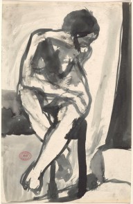 Untitled [seated nude crossing her legs and turning right]-ZYGR122057