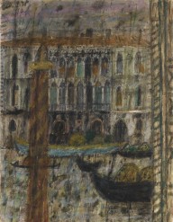 Max Peiffer Watenphul-Venedig, Palast am Canal Grande. 1953.