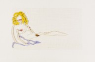 Tom Wesselmann-First Rosemary Drawing. 1990.