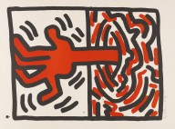 Keith Haring-Ludo 5. 1985.