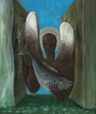 Edgar Ende-Der Engel mit dem Fisch. 1948.