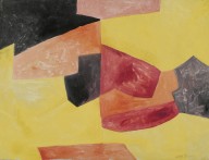 Serge Poliakoff-Composition abstraite. 1958.