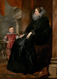 A Genoese Noblewoman and Her Son-ZYGR1230