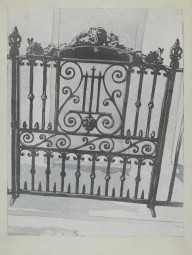 Cast and Wrought Iron Gate-ZYGR23837
